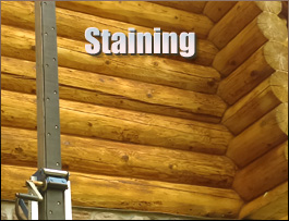  Decatur County, Georgia Log Home Staining
